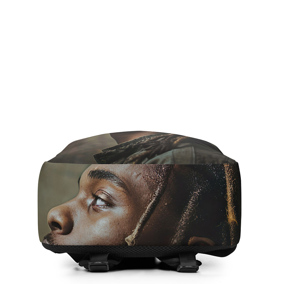 Thumbnail: 4 Renaissance Art Dreadlocks Man Backpack