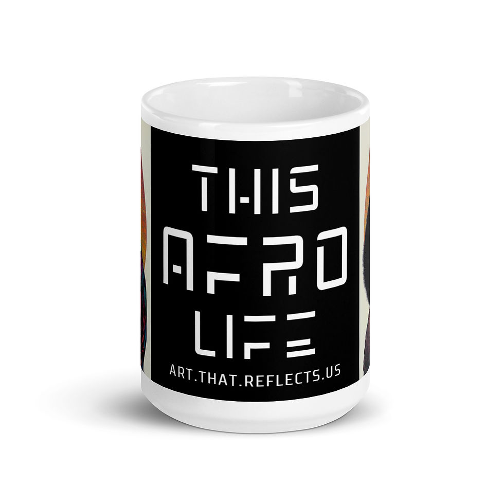 Thumbnail: Influence Collection 2 - Afro Couple Mug 2