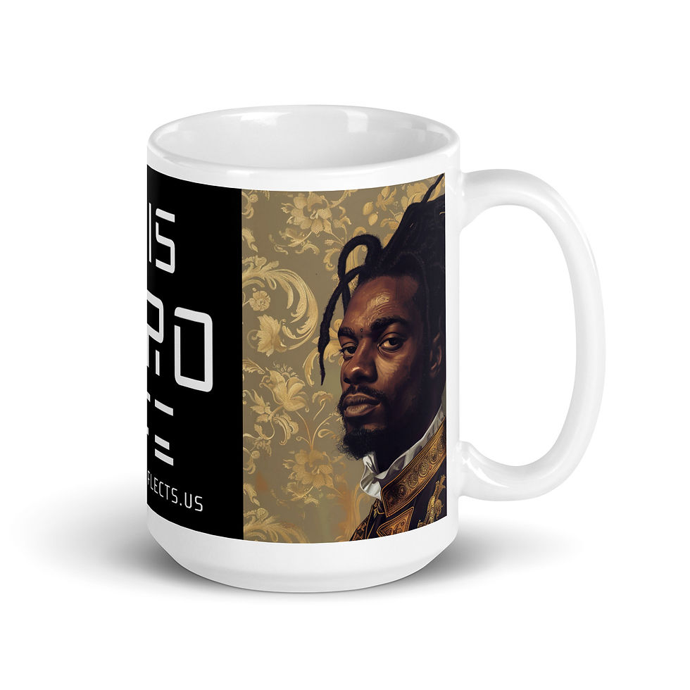 Thumbnail: 2 Rococo Art Dreadlocks Man Mug