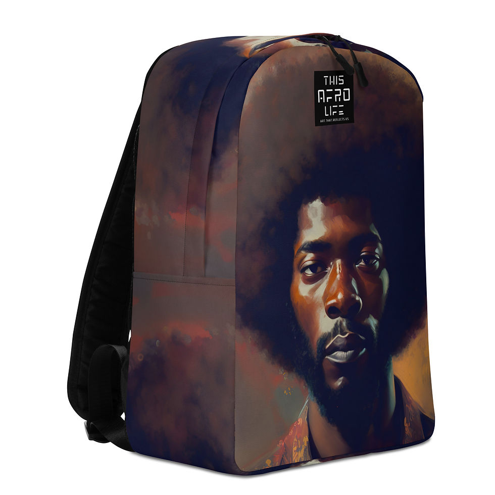 Thumbnail: 4 Impressionism Afro Man Backpack