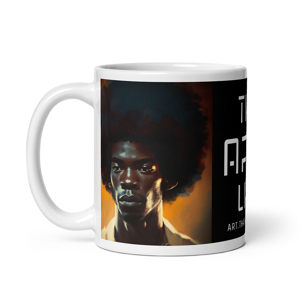 Thumbnail: 1 Post Expressionism Afro Man Mug