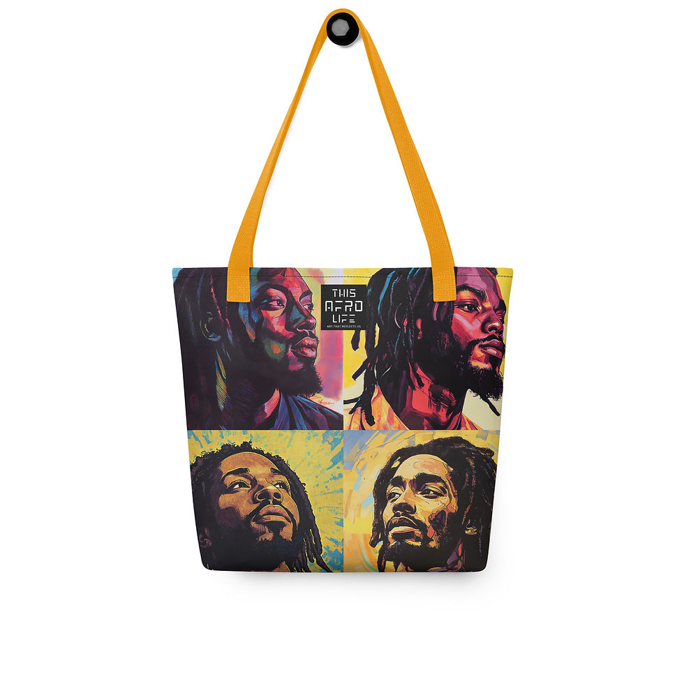 Thumbnail: Influence Collection 2 - All 4 Dreadlocks Men Tote Bag 1