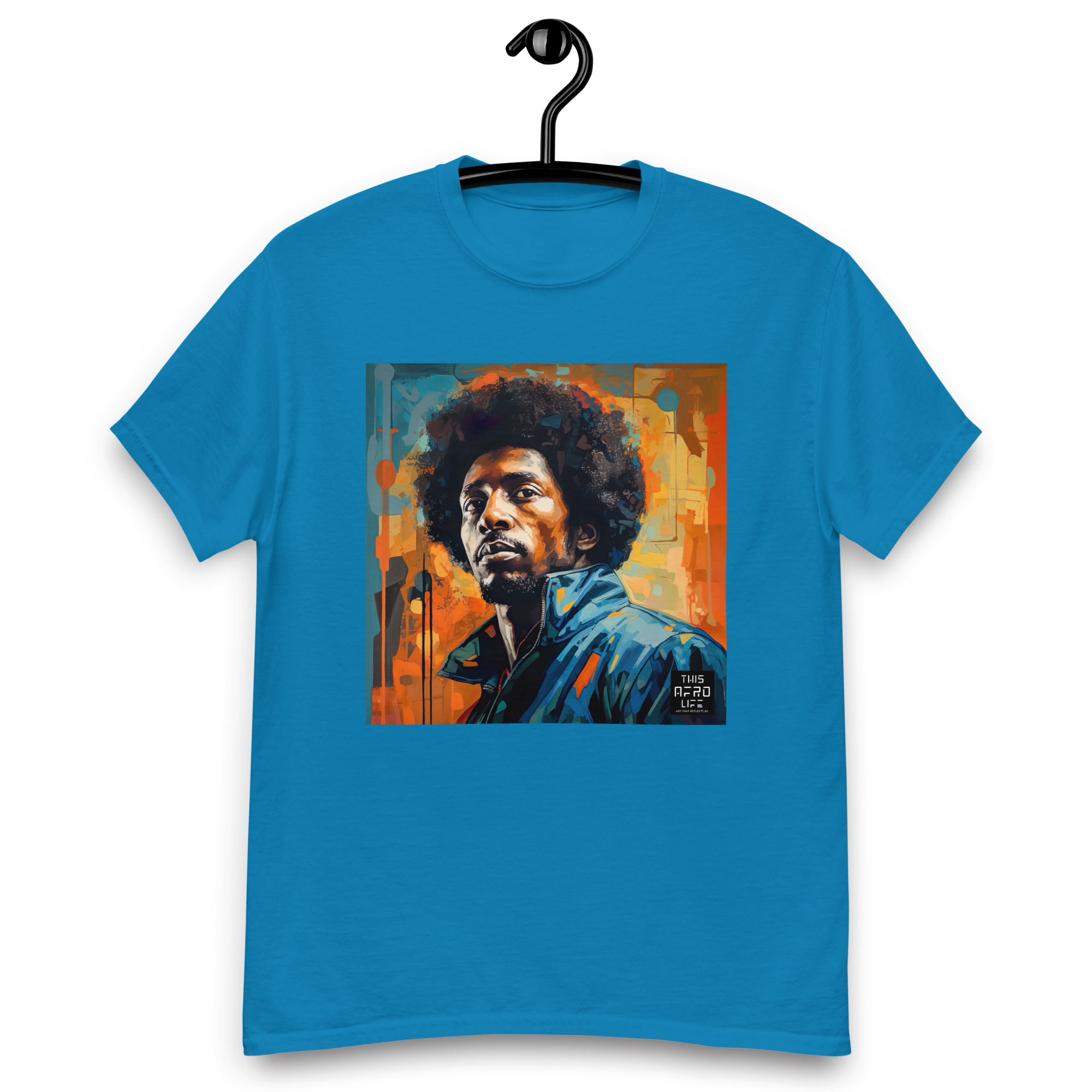4a Post Expressionism Afro Man Unisex Classic T-Shirt
