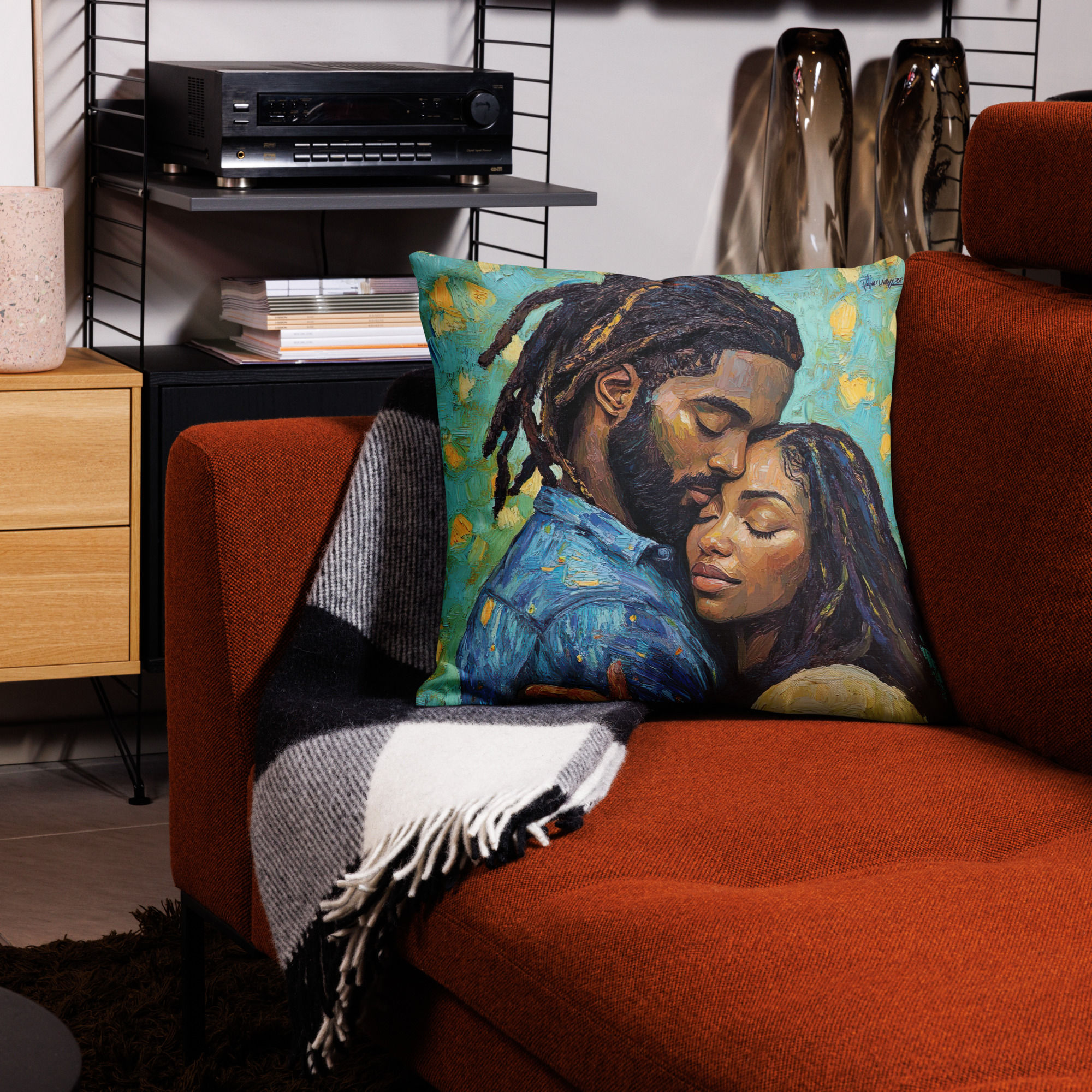 Influence Collection 4 – Dreadlocks Couple Premium Cushion 4