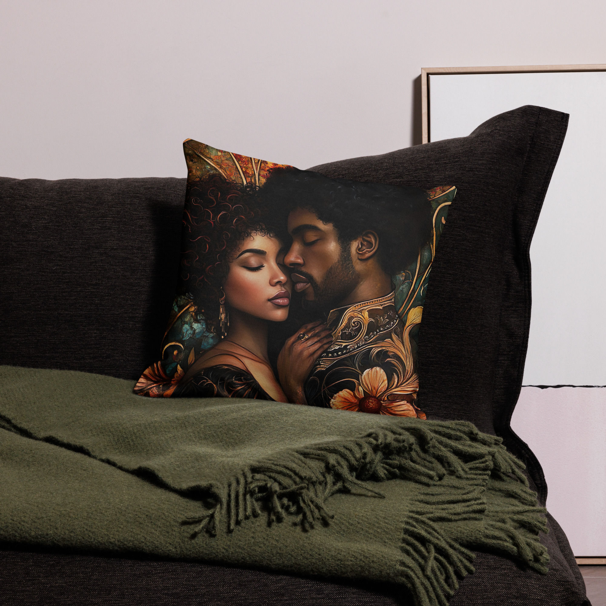 Influence Collection 5 – Afro Couples Premium Cushion 2