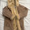 Thumbnail: 1990s St Johns Bay Fur Suede Coat Medium