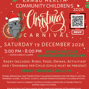 Kambu Health Community Children's Christmas Carnival 2026
