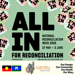 National Reconciliation Week, 27 May- 3 June 2026