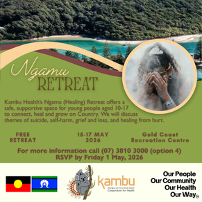 Ngamu (Healing) Retreat, Friday 15 May 2026 - Sunday 17 May 2026
