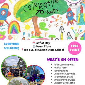 Under Eights Week at Gatton State School, Friday 22 May 2026
