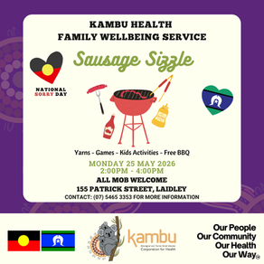 National Sorry Day Community BBQ at FWS, Monday 25 May 2026