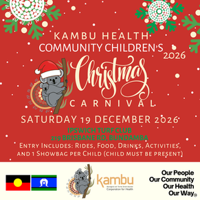 Kambu Health Community Children's Christmas Carnival, 19 Dec 2026