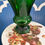Thumbnail: Forest Green Anchor Hocking Flower Vase