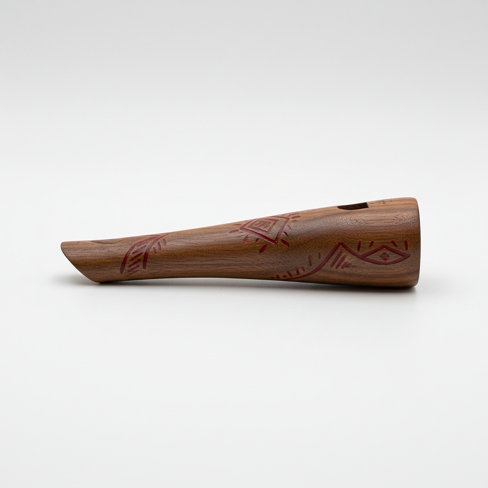 Carved Wooden Whistle