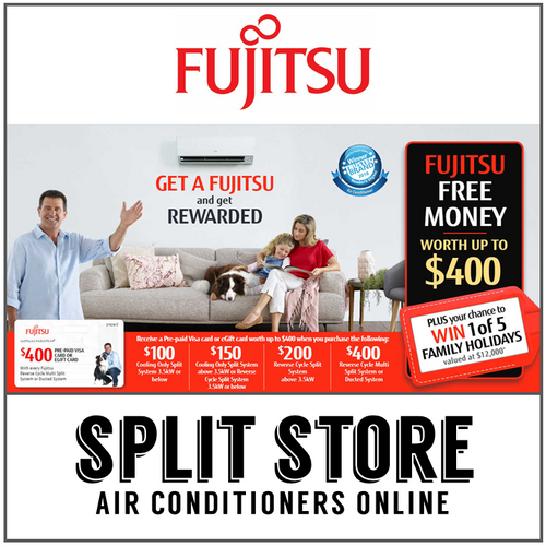 Fujitsu - 9.4kW Lifestyle Range | SPLIT STORE