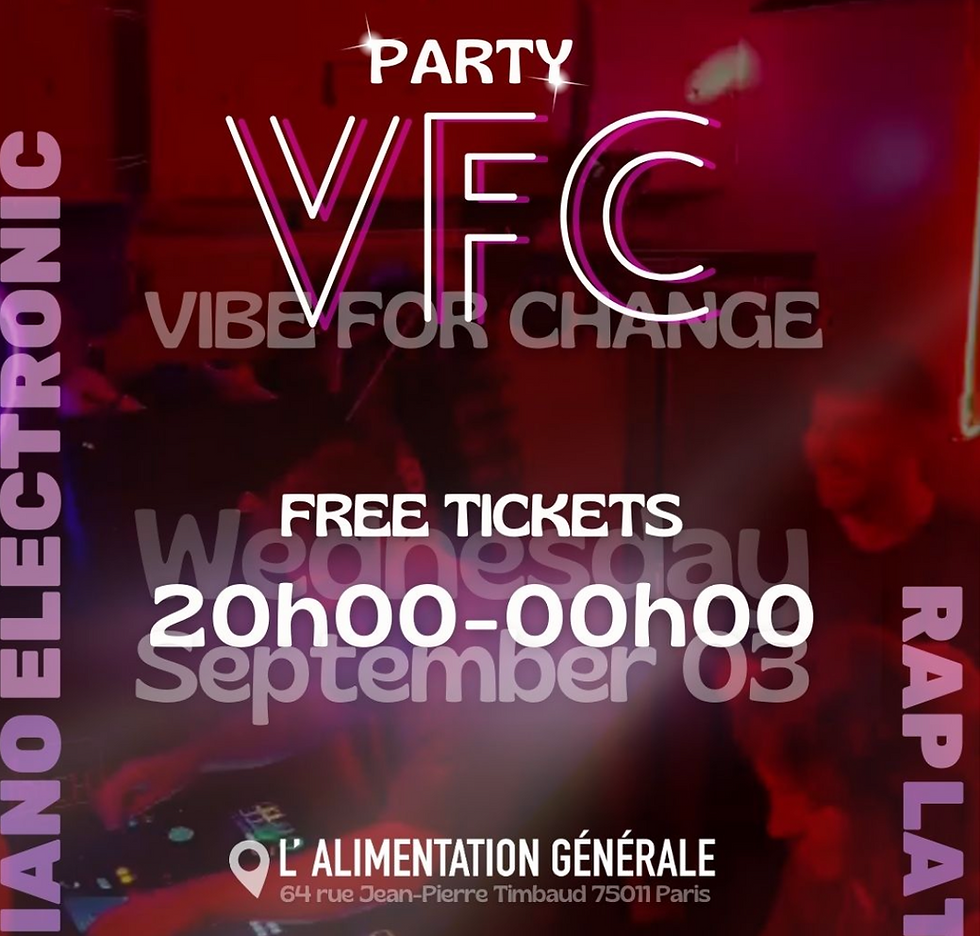 VIBE FOR CHANGE (afro caribéen, latino, r&b...)