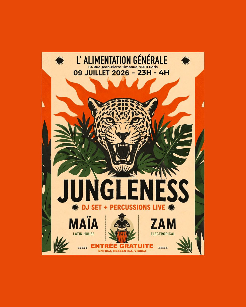 JUNGLENESS (latin house, tribal house, tropical groove)