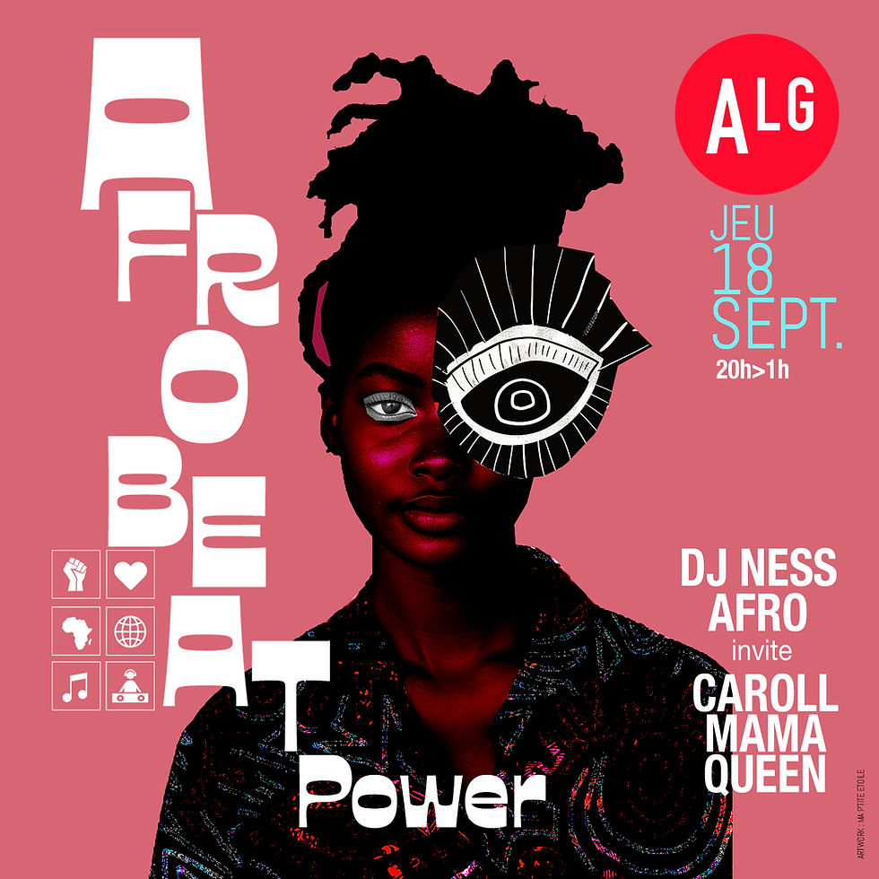 AFROBEAT POWER DJ SETS (Caroll Mamaqueen & Dj Ness afro)