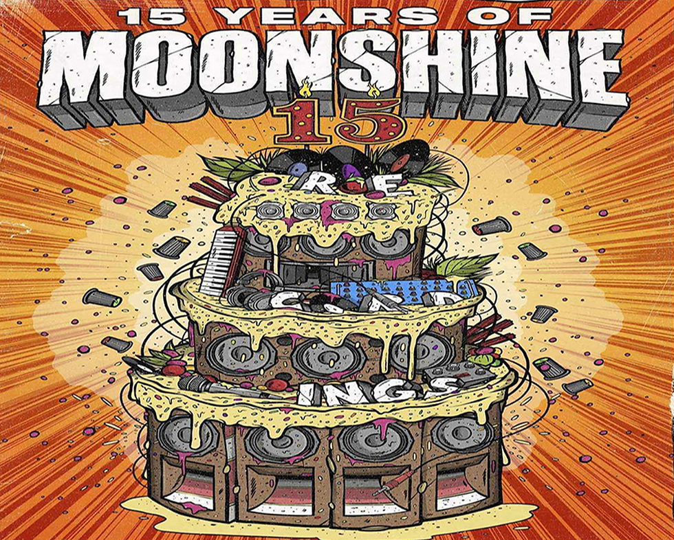 15 YEARS OF MOONSHINE (reggae, dub, dubstep)