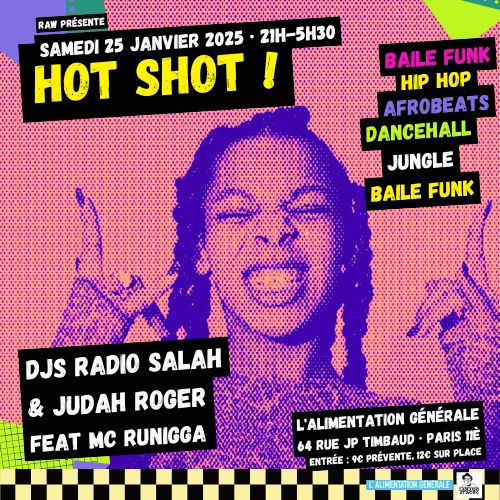 HOT SHOT! (hip-hop, afrobeat, dancehall...)