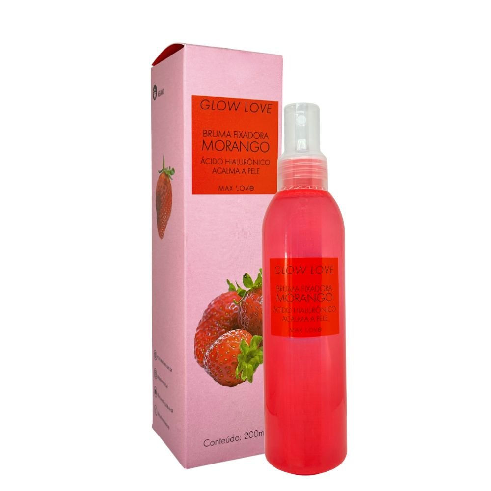 Bruma Fixadora Glow Love Strawberry