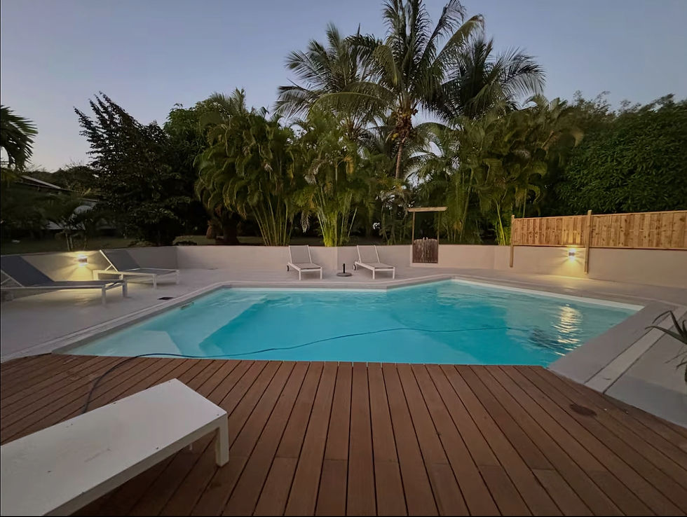 Villa with pool in Guadeloupe, Caribbean rental