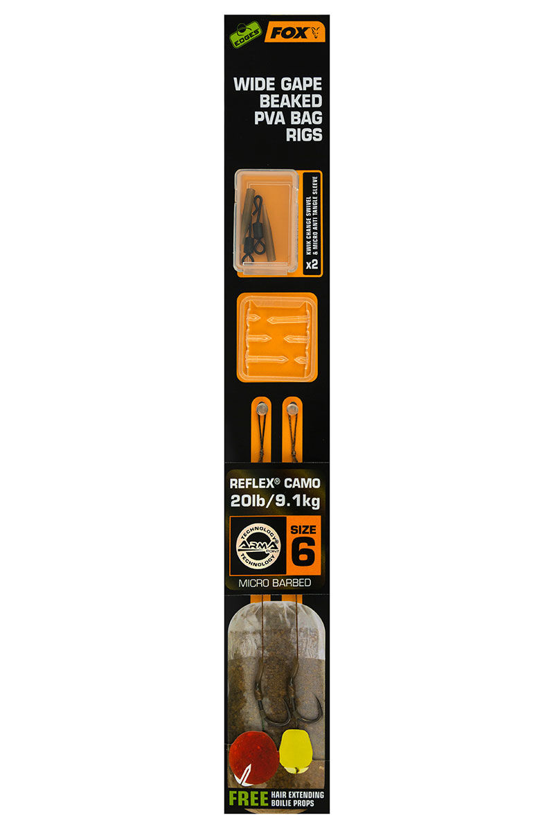 Thumbnail: EDGES™ Wide Gape Beaked PVA Bag Rigs