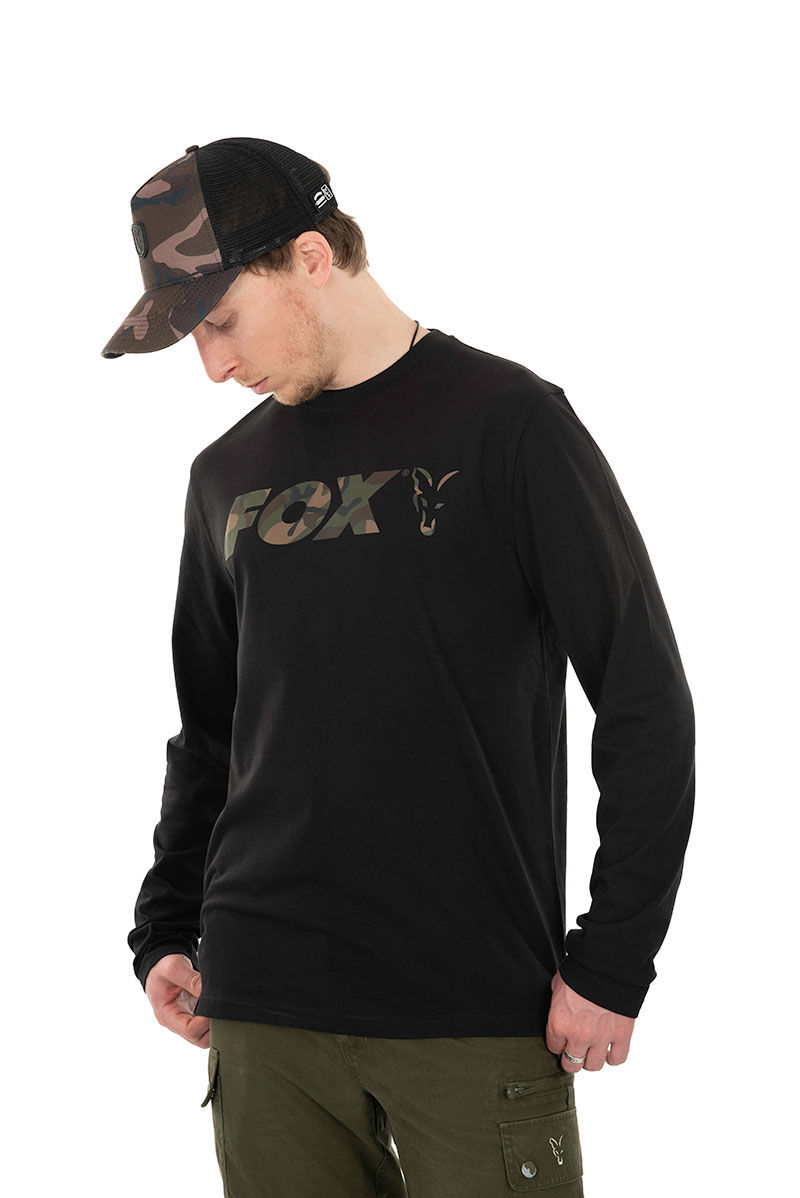 Fox Long Sleeve Black/Camo T-Shirt