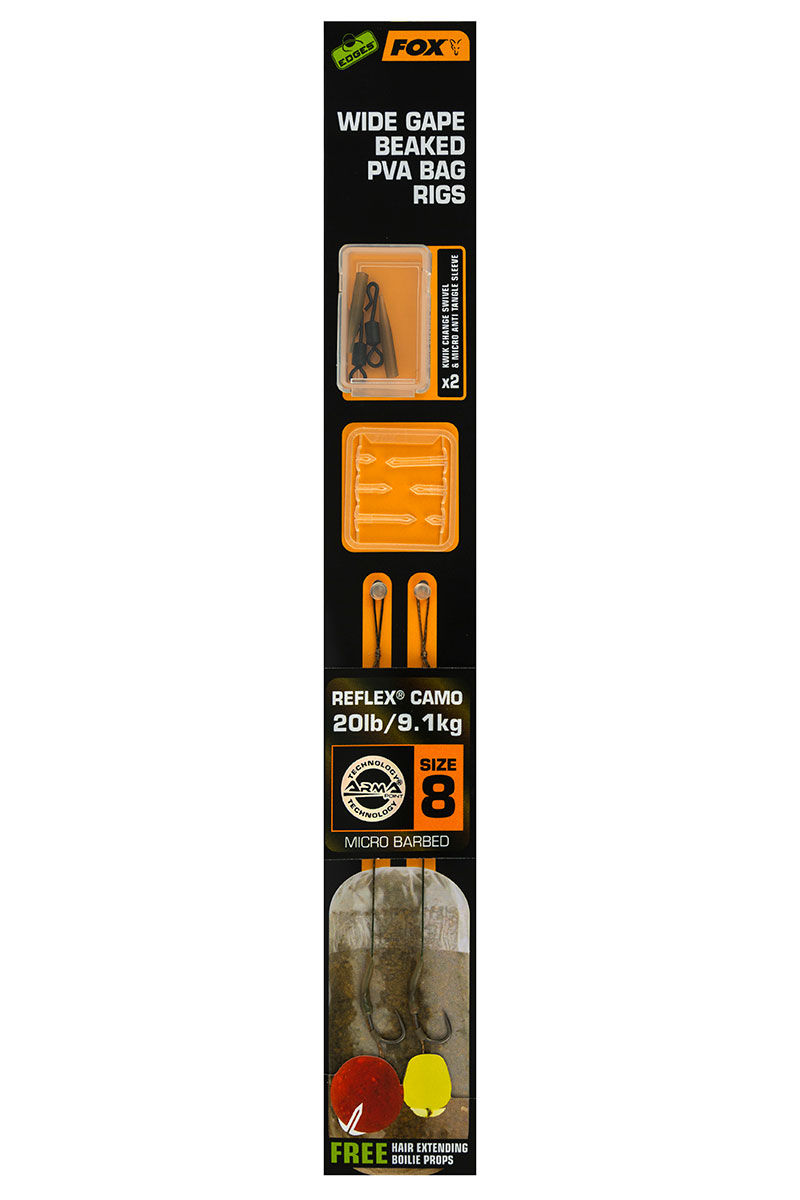 Thumbnail: EDGES™ Wide Gape Beaked PVA Bag Rigs