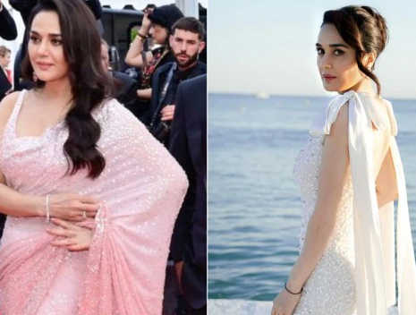 Preity Zinta Returns to Cannes Red Carpet After 17 Years in 'Understated' Saree