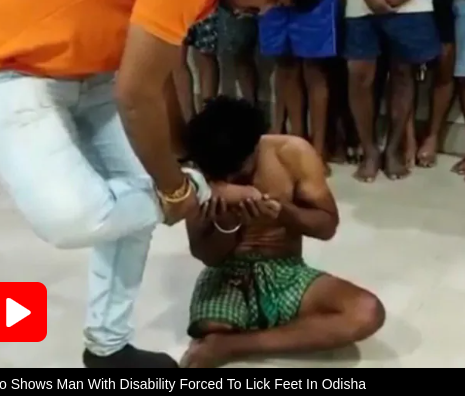 Horror From Odisha: Man Forced To Lick Feet Of Another Person, Video Leaves Internet Fuming