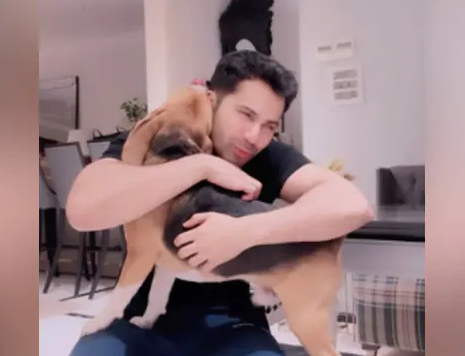 Varun Dhawan Came Home After 45 Days To The Best Welcome Ever