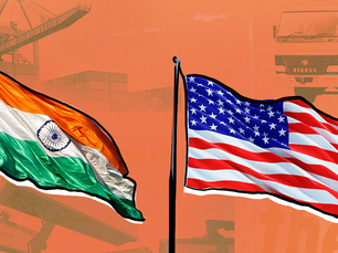 Allison Hooker meeting Indian Foreign Secretary Vikram Misri in New Delhi during India-US strategic talks.