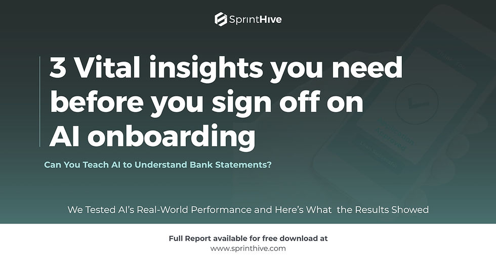 3 insights for fraud heads and CTOs on AI onboarding risk, highlighting hallucination, cost, and validation architecture in bank statement processing.
