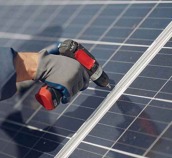 Installing solar panels