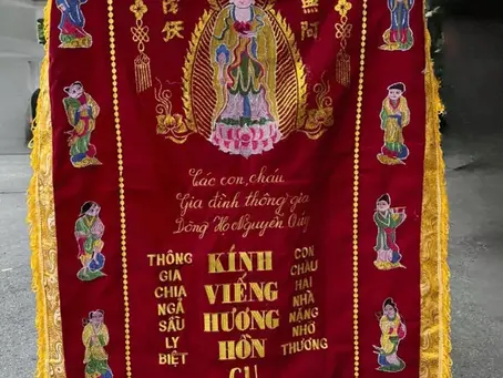 Bức trướng đám ma thông gia