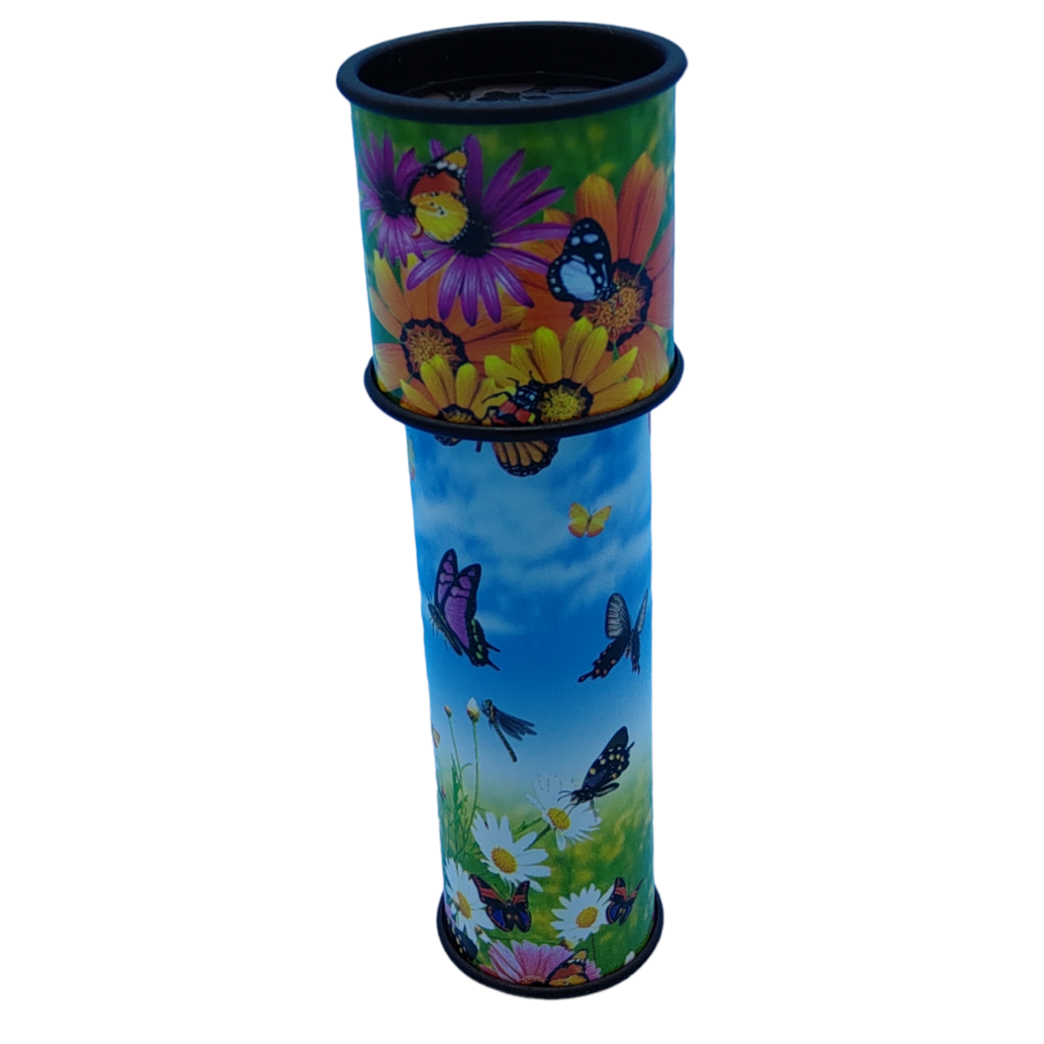 GI-8082BU/120 7" Old-Fashioned Kaleidoscope: Butterflies (12 pack)
