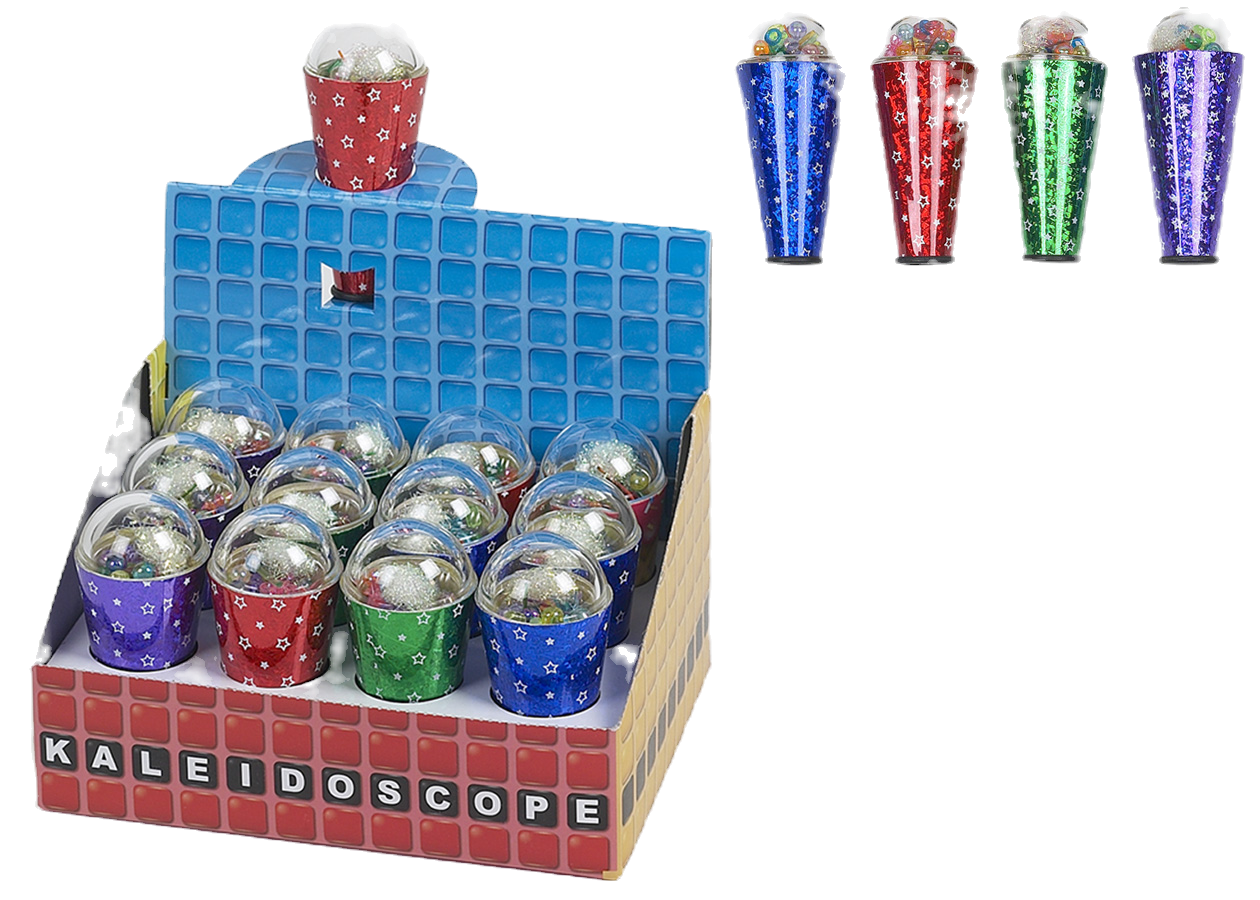 GI-8068D/18 Megaphone Kaleidoscope (12 pack)