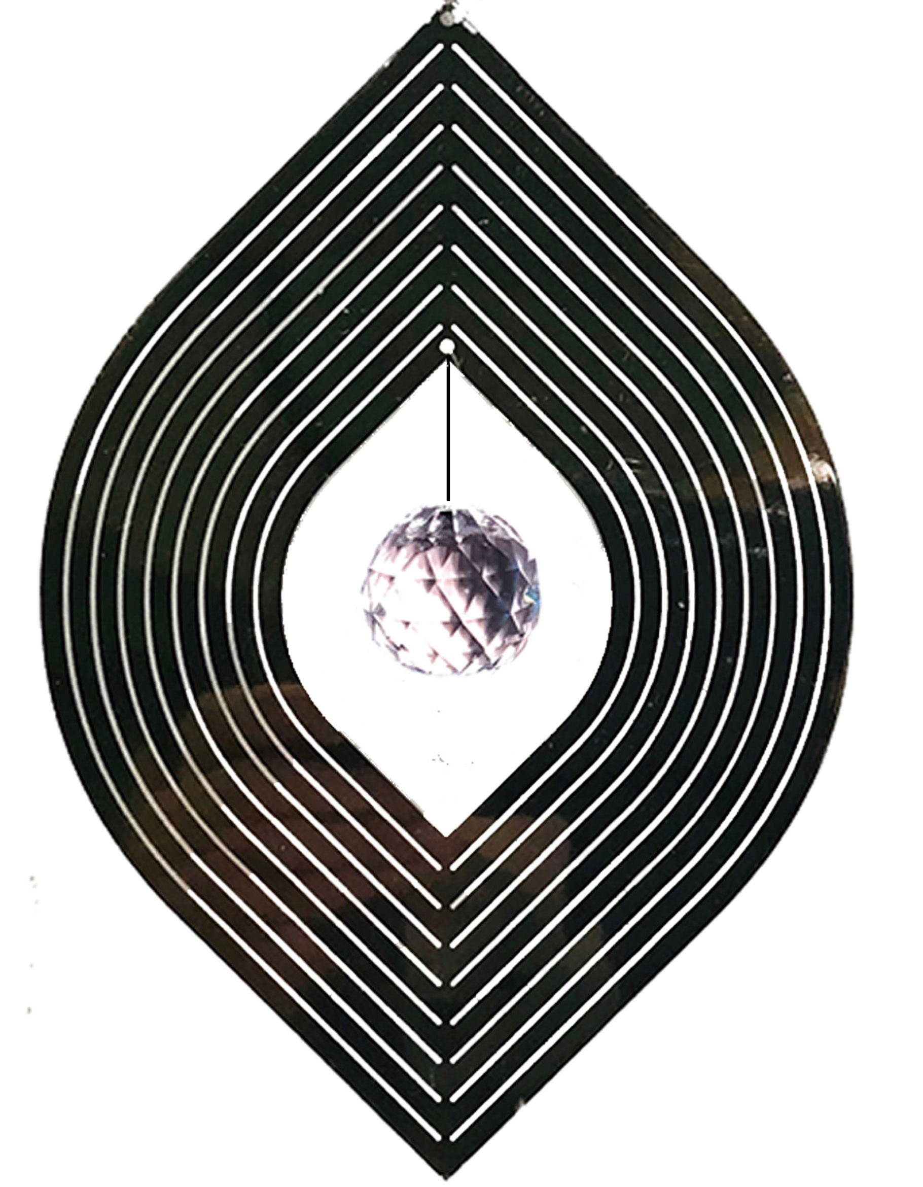 GI-604AD/24 Chrome Mobile Spinner (Almond)