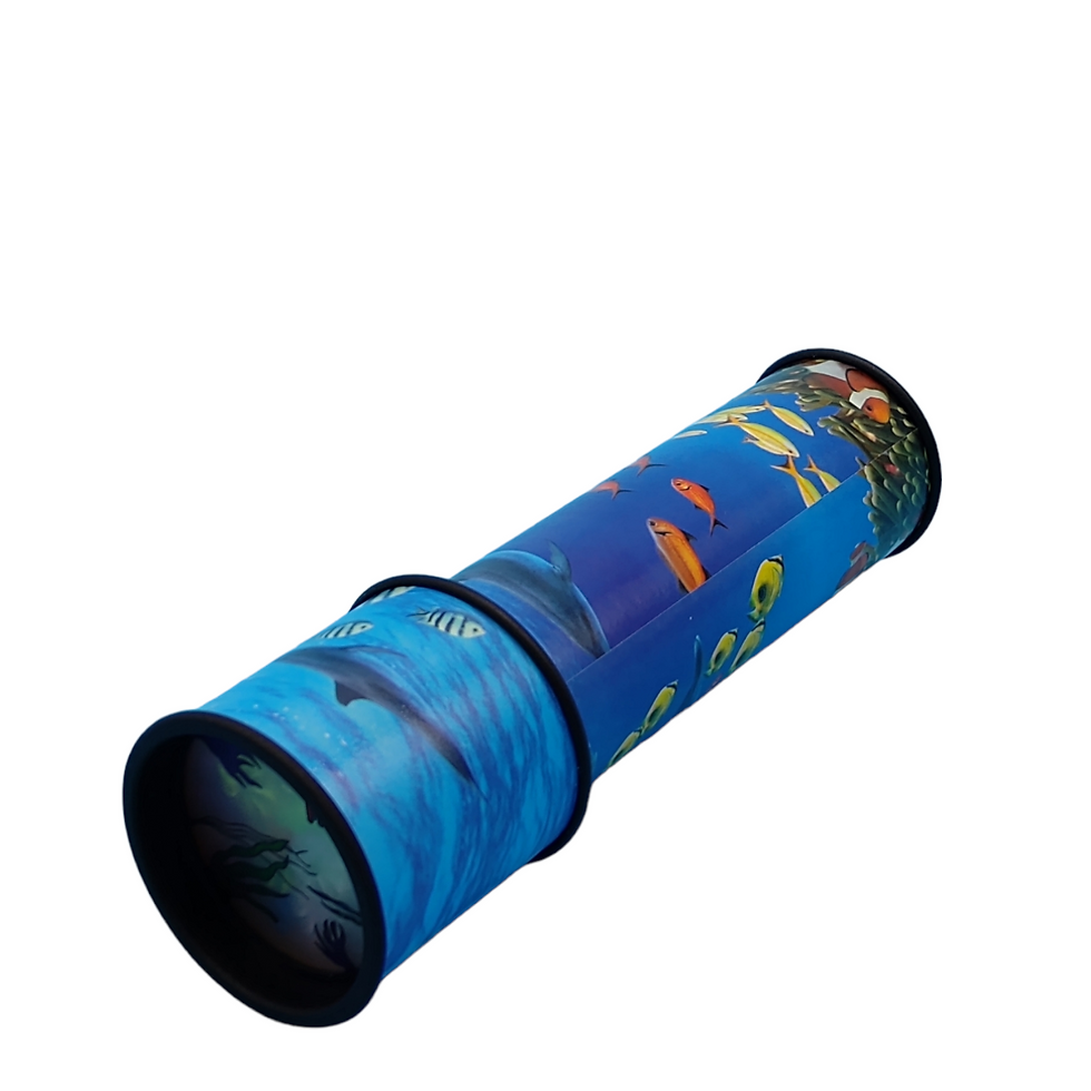 Thumbnail: GI-8082O/120 7" Old-Fashioned Kaleidoscope, Marine Life (12 pack)