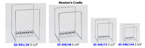 Thumbnail: GI-548/144 Newton's Cradle: Metal Wire Frame (6 pack)