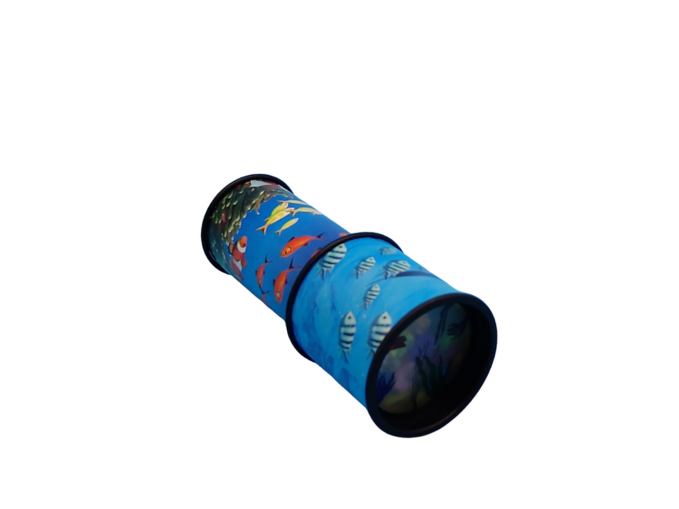 Thumbnail: GI-8022F/180 5" Old-Fashioned Kaleidoscope, Fish (12 pack)
