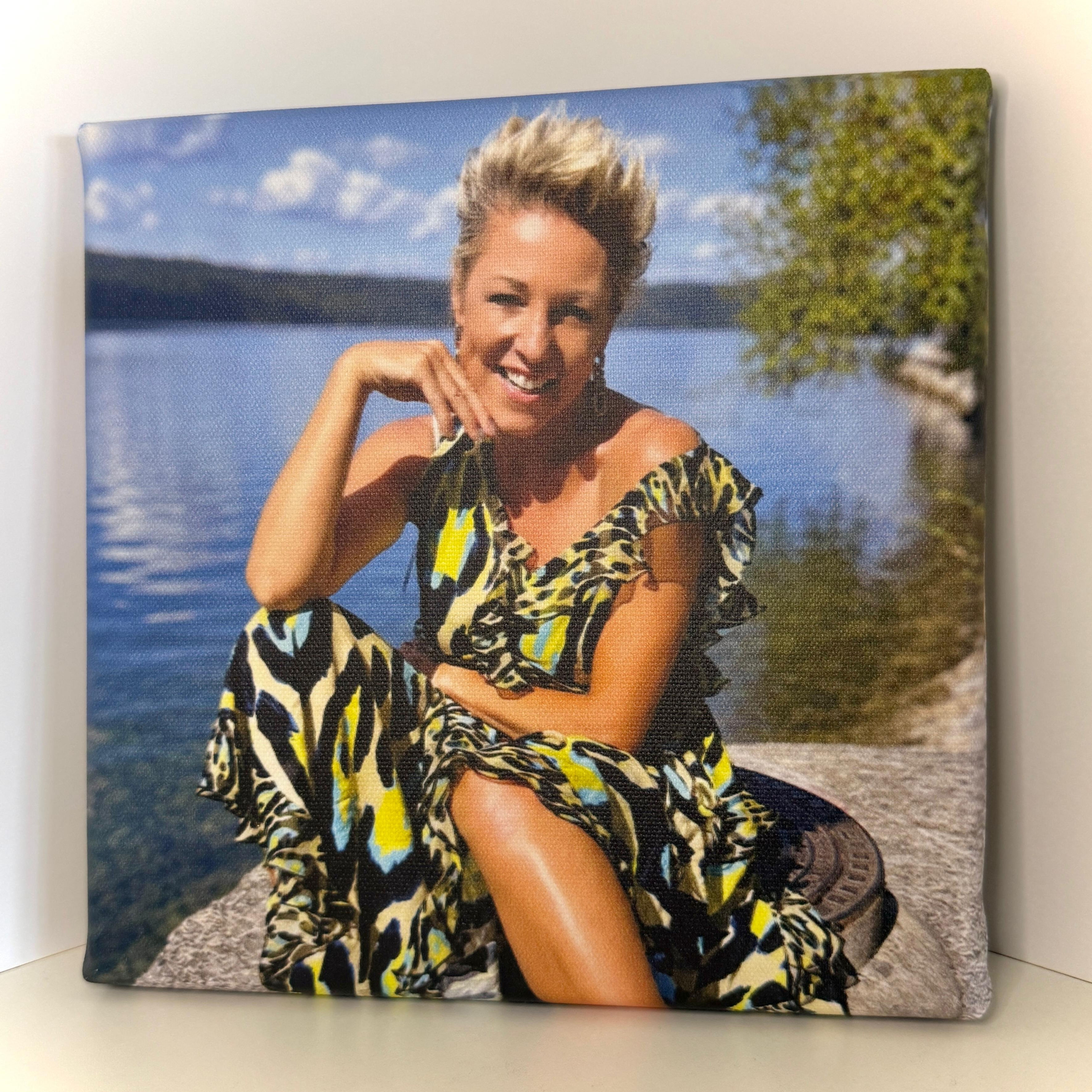 Leinwandbild - Alexandra am Bodensee