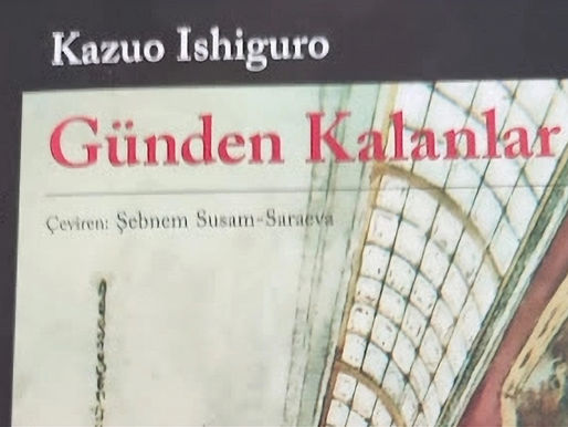 Günden Kalanlar - Kitap Tavsiyesi