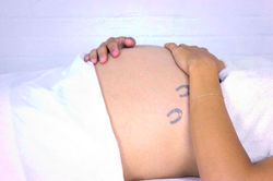 ventre femme enceinte