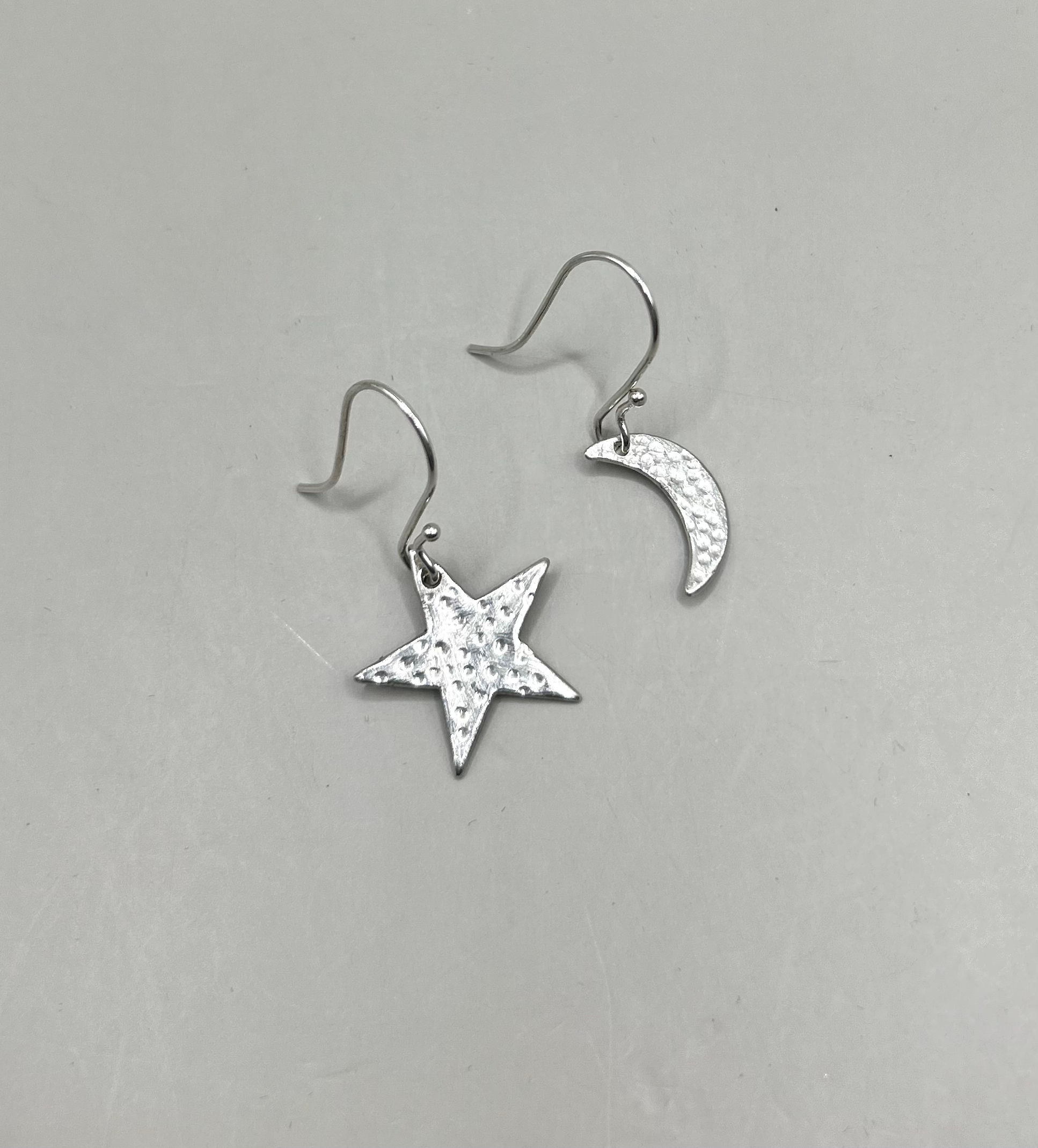 The Moon and Star Earrings