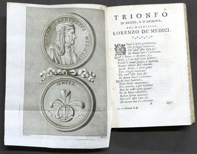 Trionfo Di Bacco E Arianna Testo