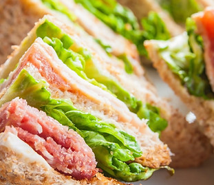 Club Sandwich Closeup