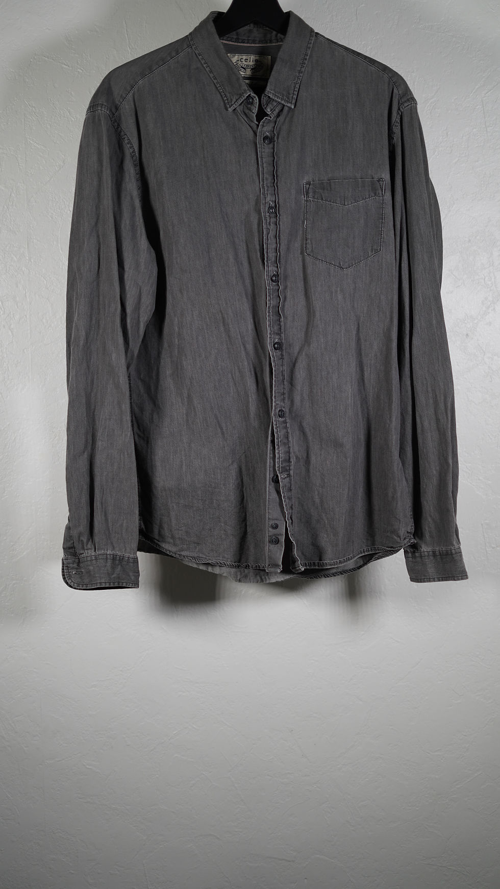 Chemise grise CELIO SLIM FIT