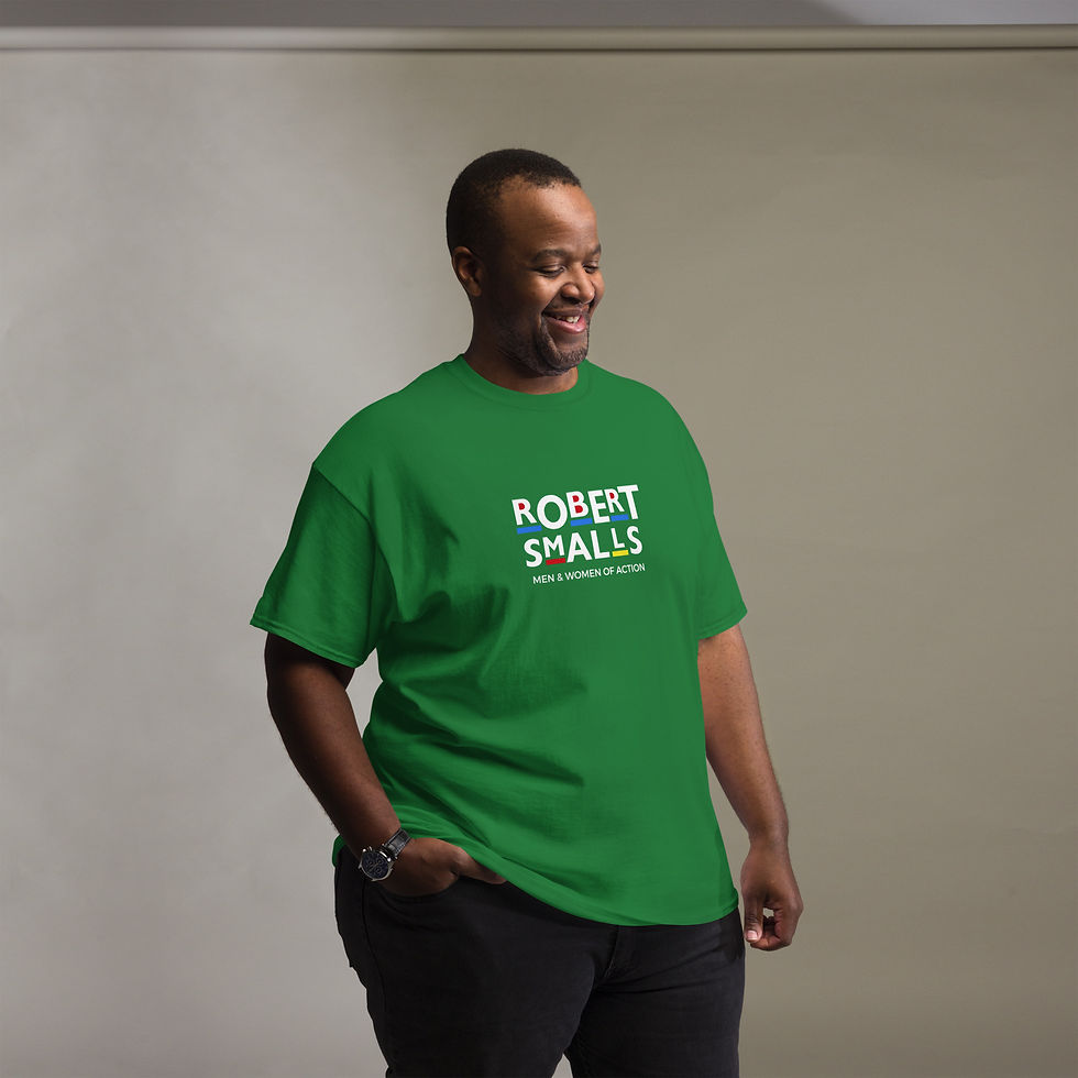 Thumbnail: Robert Smalls Man of Action Unisex classic tee